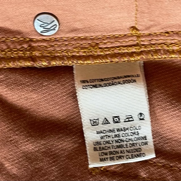 Free People Cheetah Zip It Up Jean Skirt Size 25 - Picture 12 of 15